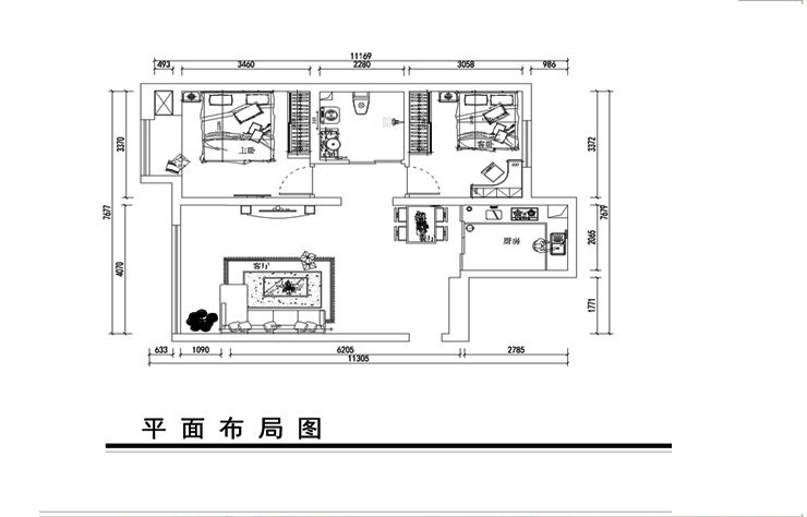 鑫豐雍景豪庭-88平-現(xiàn)代風(fēng)格-平面圖.jpg