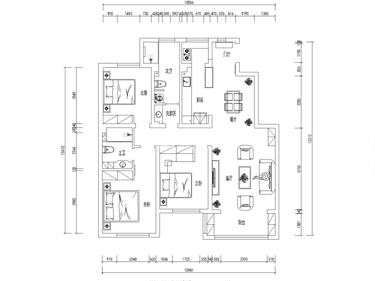 九州御府-130平-后現(xiàn)代風格-戶型圖.jpg